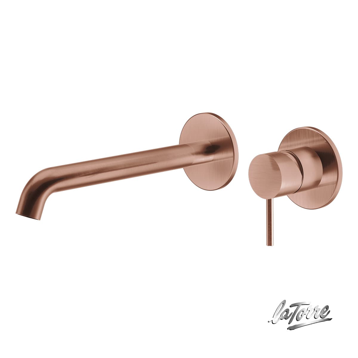 Μπαταρία Νιπτήρος Εντοιχισμού La Torre Elle 35032-811 Rose Gold Brushed PVD