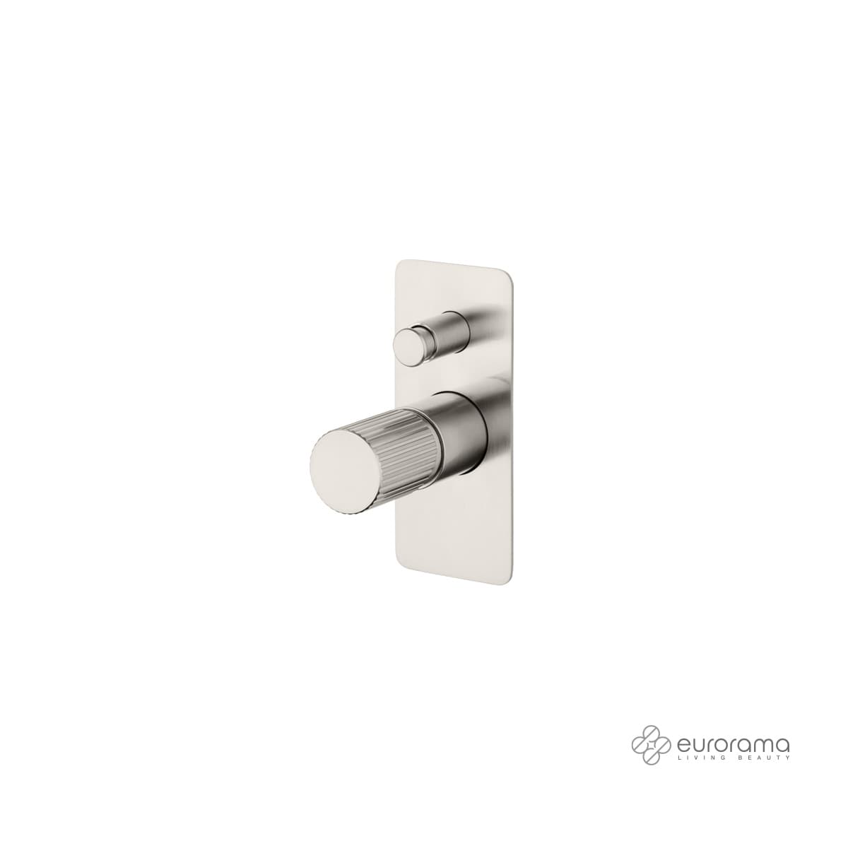 Μίκτης Εντοιχισμού 2 εξόδων Eurorama Oso 178030SL-110 Inox Brushed