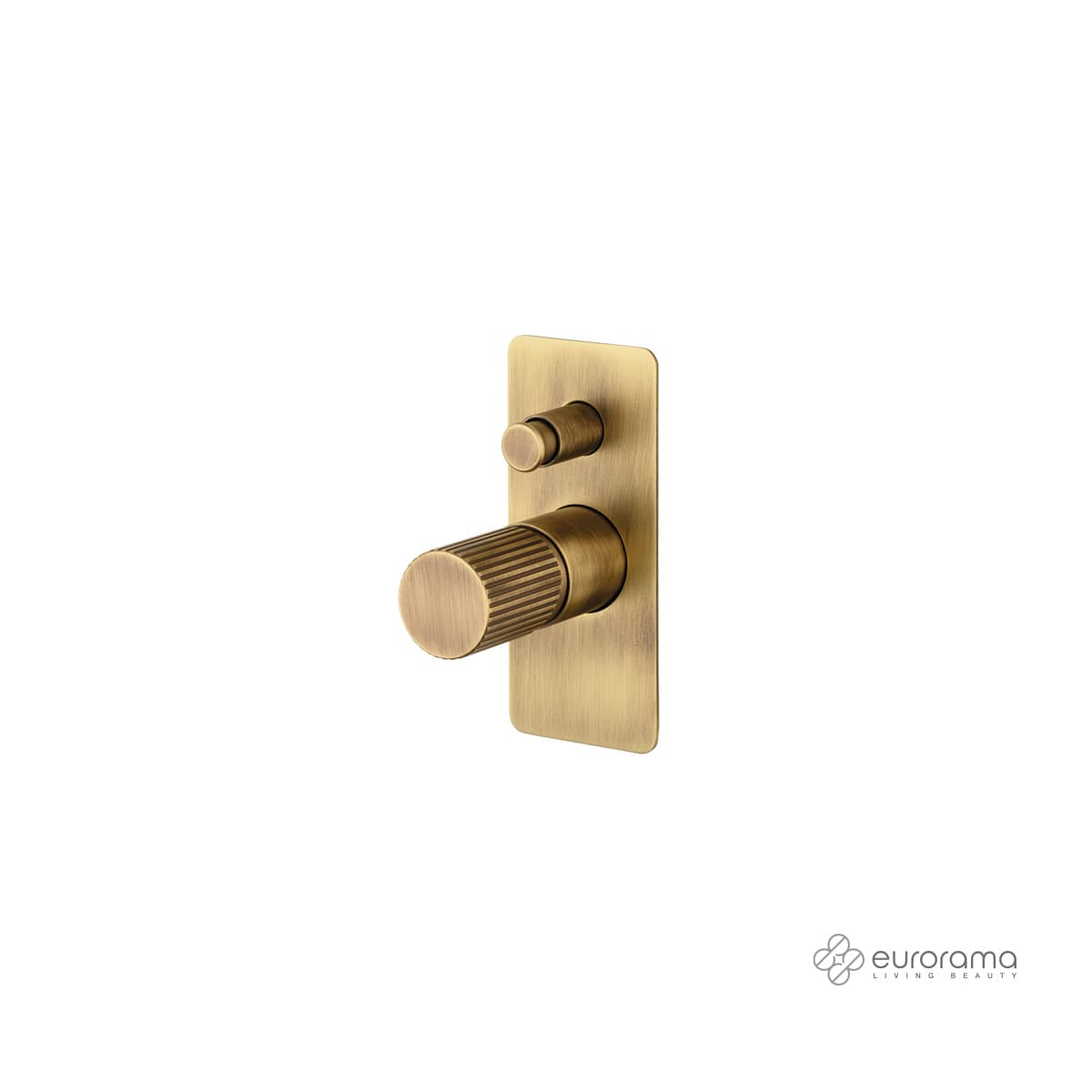 Μίκτης Εντοιχισμού 2 εξόδων Eurorama Oso 178030SL-221 Bronze Brushed