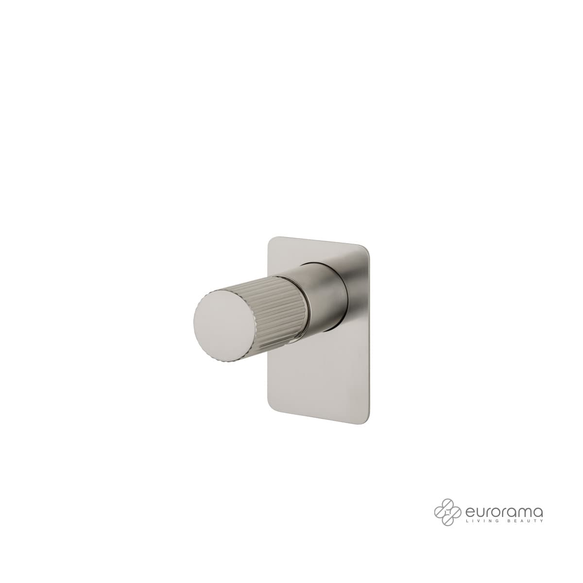 Μίκτης Εντοιχισμού 1 εξόδου Eurorama Oso 178055SL-110 Inox Brushed
