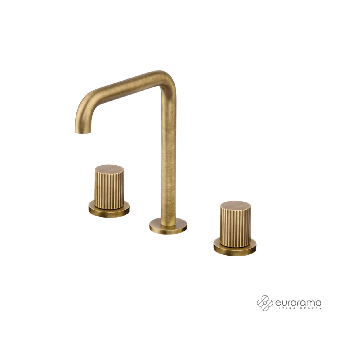 Μπαταρία Νιπτήρος Eurorama Oso 178331-221 Bronze Brushed (3 οπών)