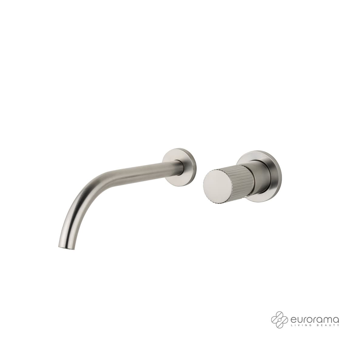 Μπαταρία Νιπτήρος Εντοιχισμού Eurorama Oso 178954-110 Inox Brushed