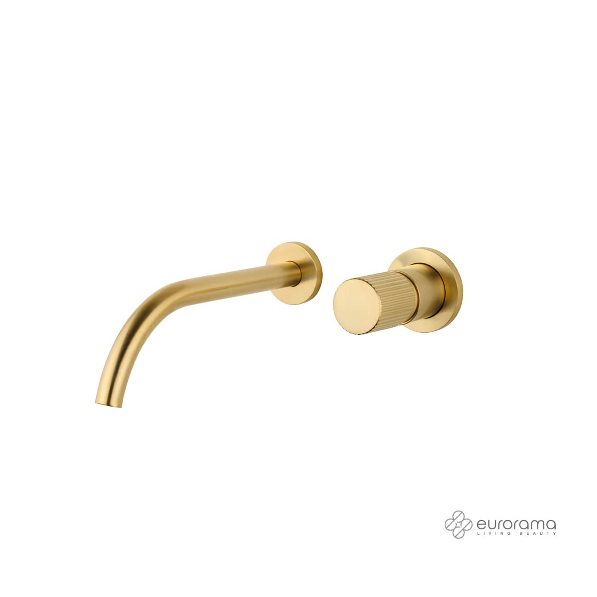 Μπαταρία Νιπτήρος Εντοιχισμού Eurorama Oso 178954-201 Light Gold Brushed