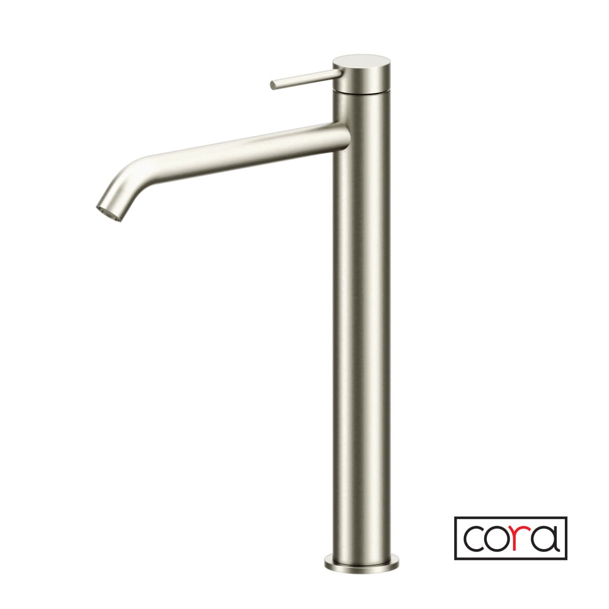 Μπαταρία Νιπτήρος Ψηλή Cora 6113-111 Inox Σατινέ