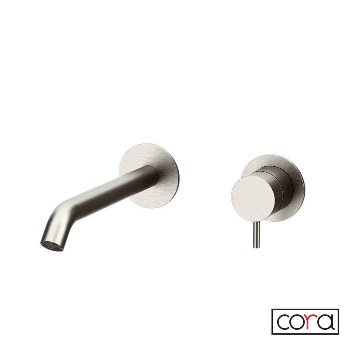 Μπαταρία Νιπτήρος Εντοιχισμού Cora 6118-111 Inox Σατινέ