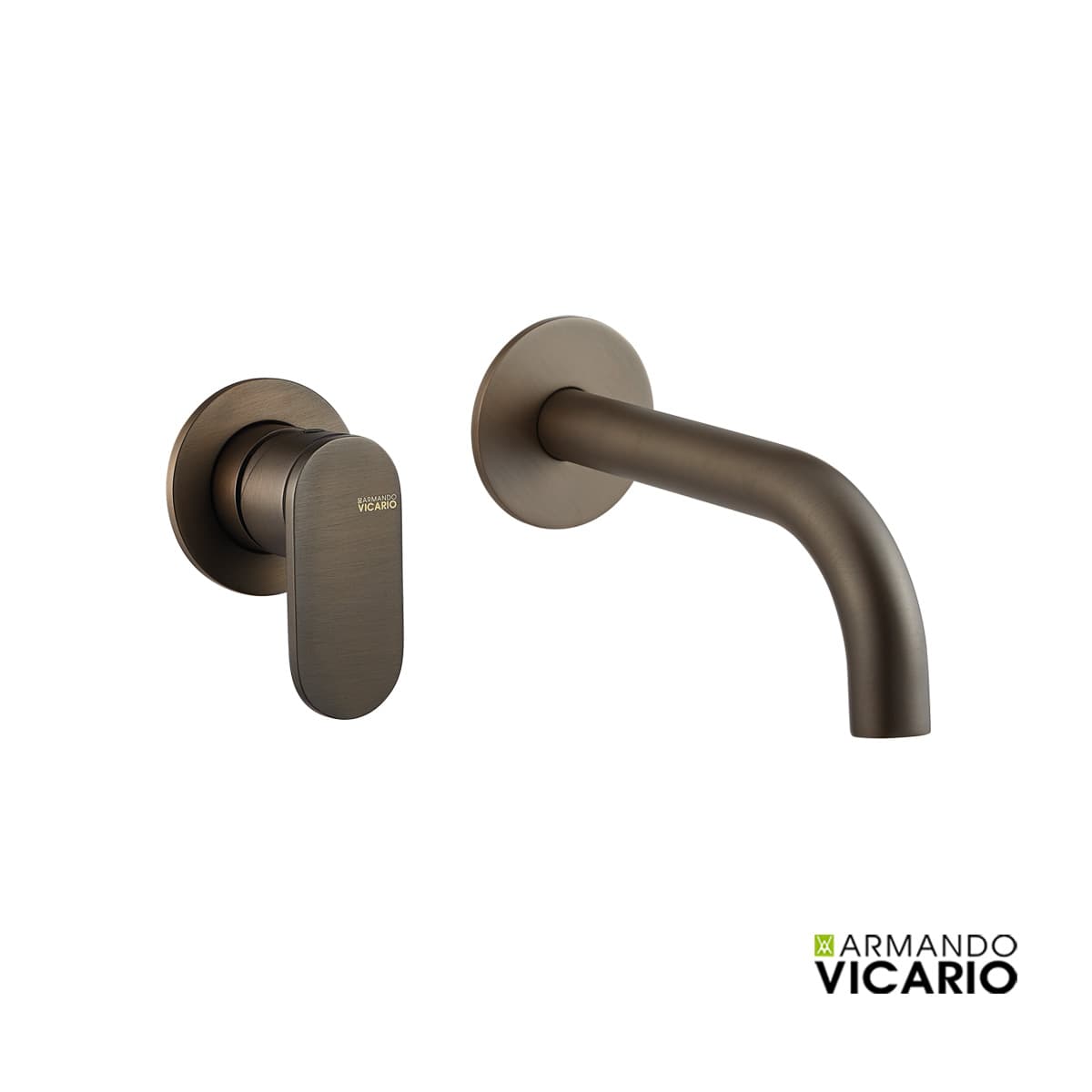 Μπαταρία Νιπτήρος Εντοιχισμού Armando Vicario Slim 500045-541 Tuscany Brass