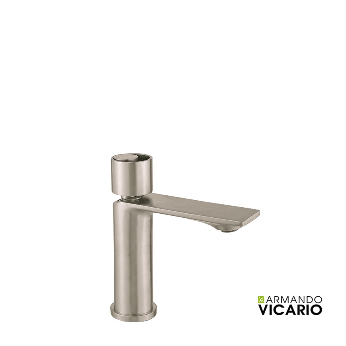 Μπαταρία Νιπτήρος Armando Vicario Halo 515010-110 Inox Σατινέ