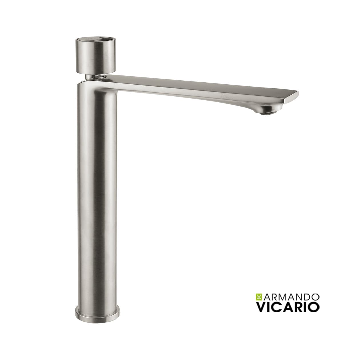 Μπαταρία Νιπτήρος Ψηλή Armando Vicario Halo 515041-110 Inox Σατινέ