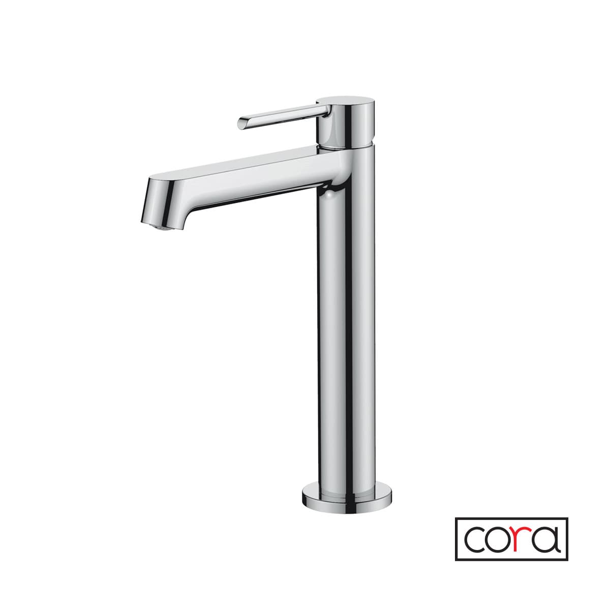Μπαταρία Νιπτήρος Cora Occo 7213-100 Χρώμιο