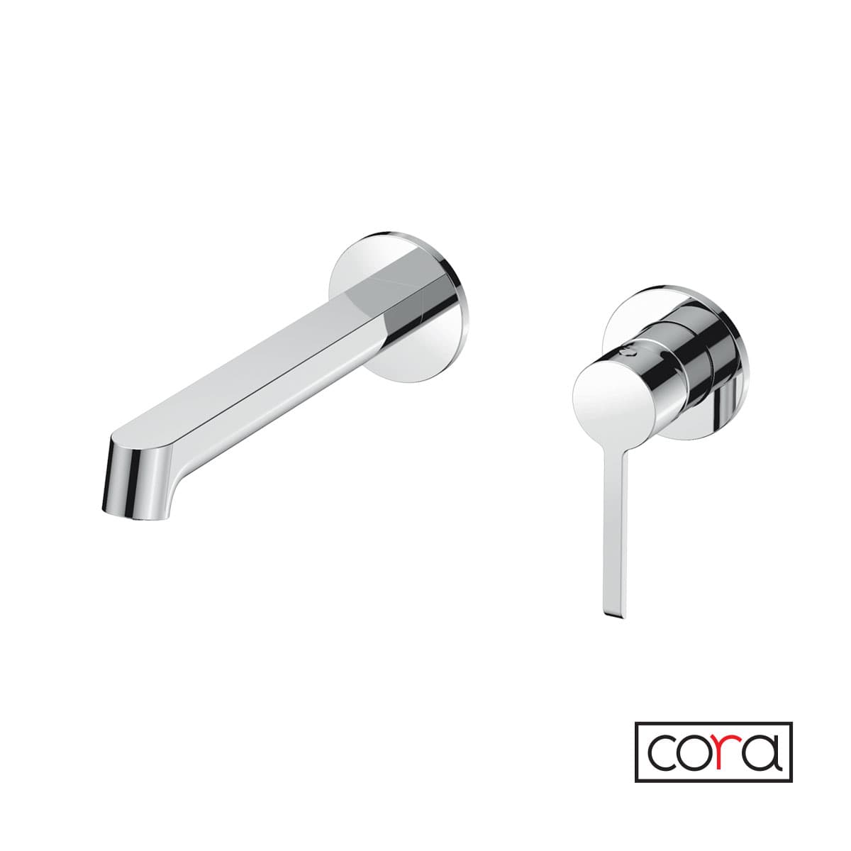 Μπαταρία Νιπτήρος Εντοιχισμού Cora Occo 7218-100 Χρώμιο