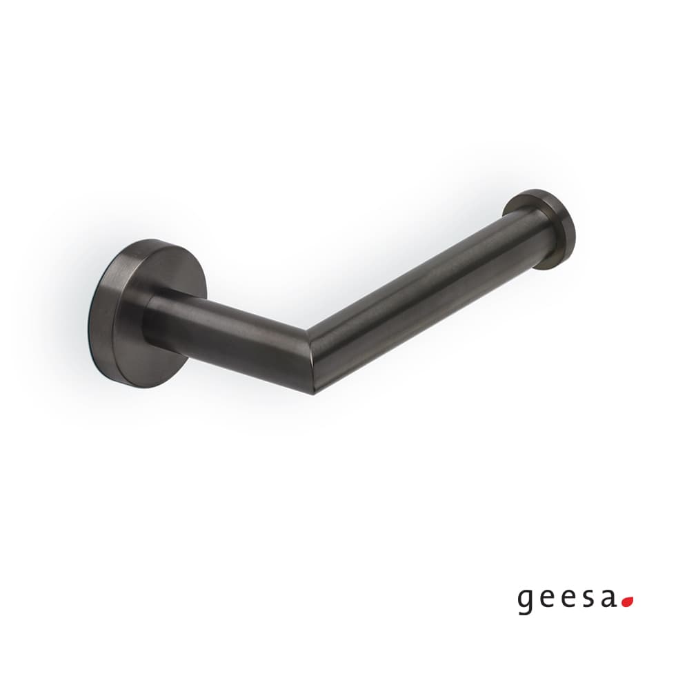 Χαρτοθήκη Geesa Nemox 6509-410 Black Brushed 15,1x8,6x4,8cm