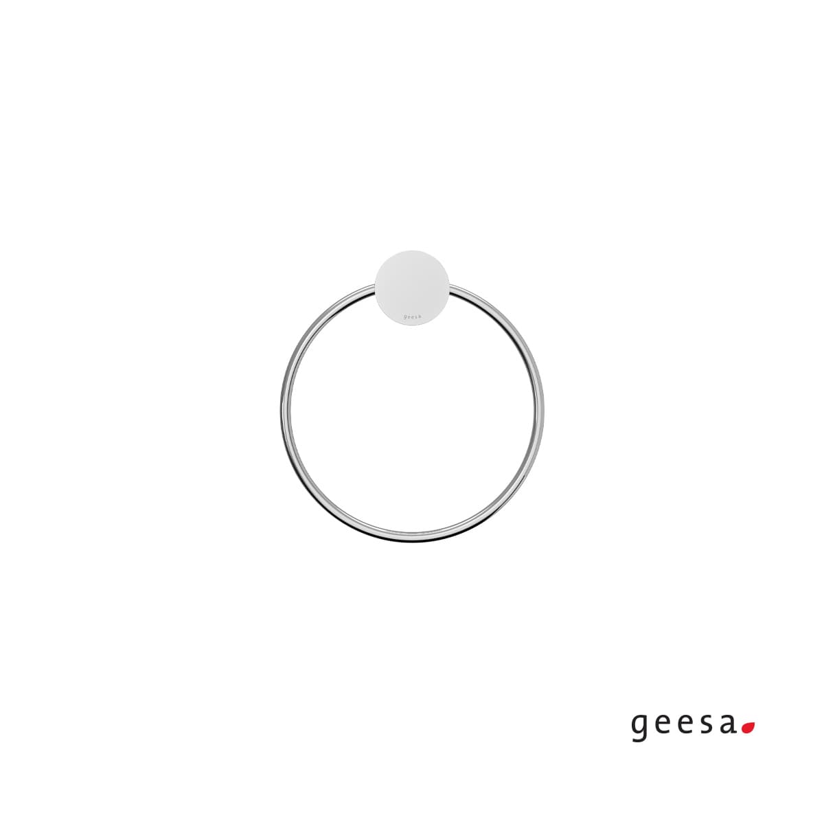 Κρίκος Πετσέτας Geesa Opal 7204-100 Χρώμιο 18,2x1,9x20,1cm