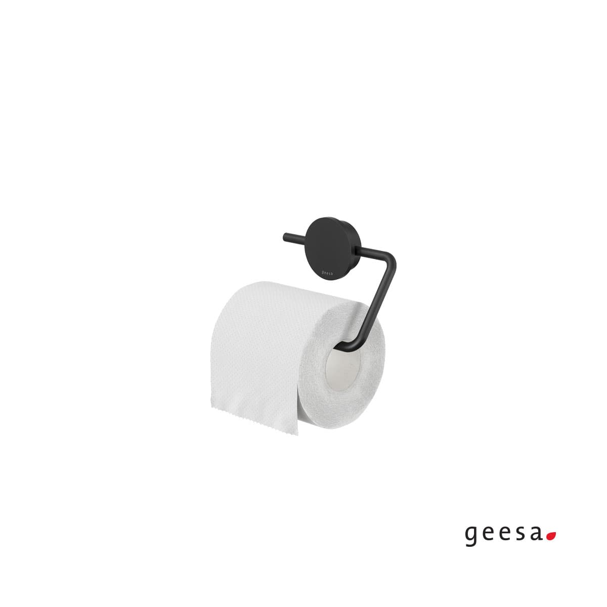Χαρτοθήκη Geesa Opal 7209-400 Ματ Μαύρο 13,8x1,9x11,2cm