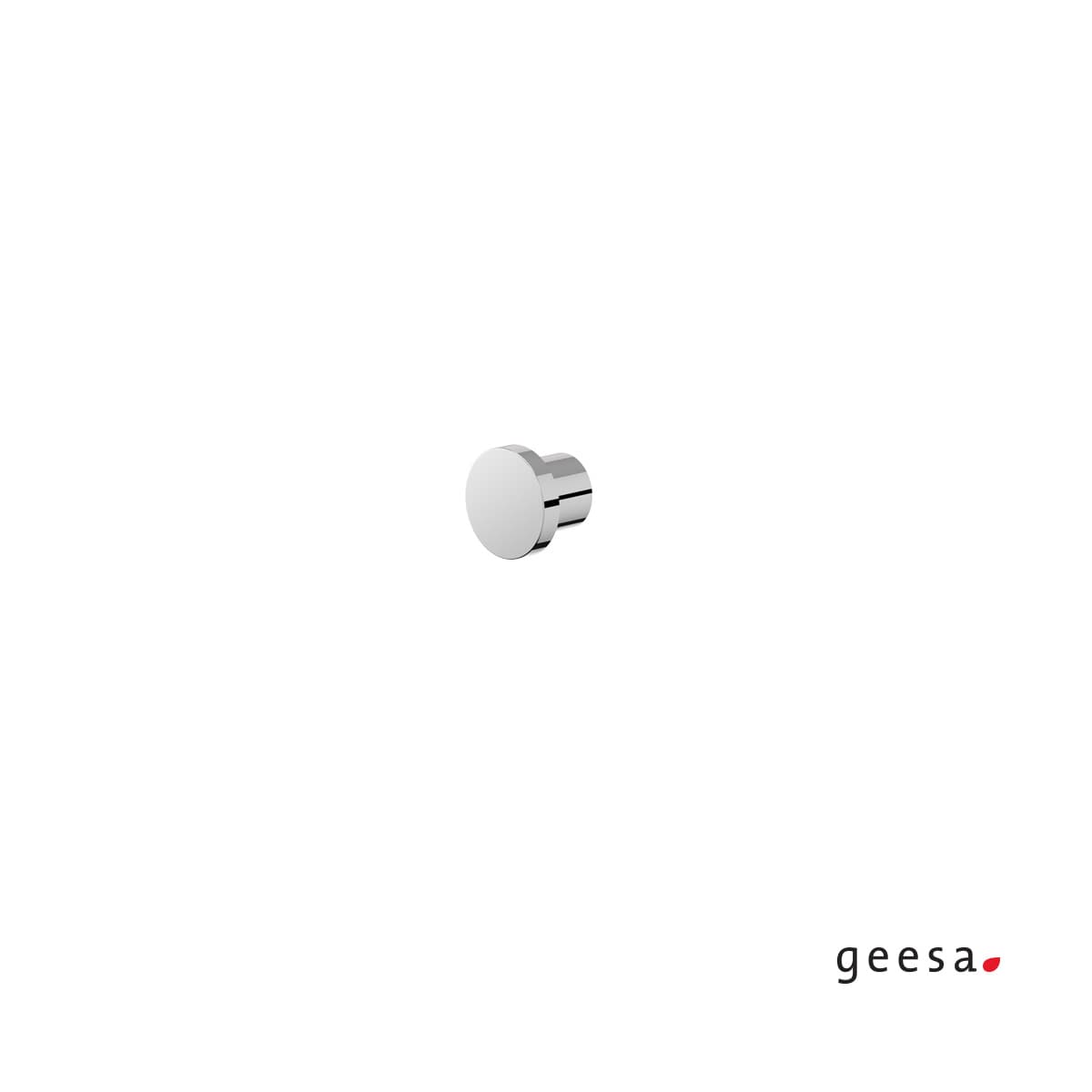 Άγκιστρο μονό Geesa Opal 7213-100 Χρώμιο Φ2,5x2cm