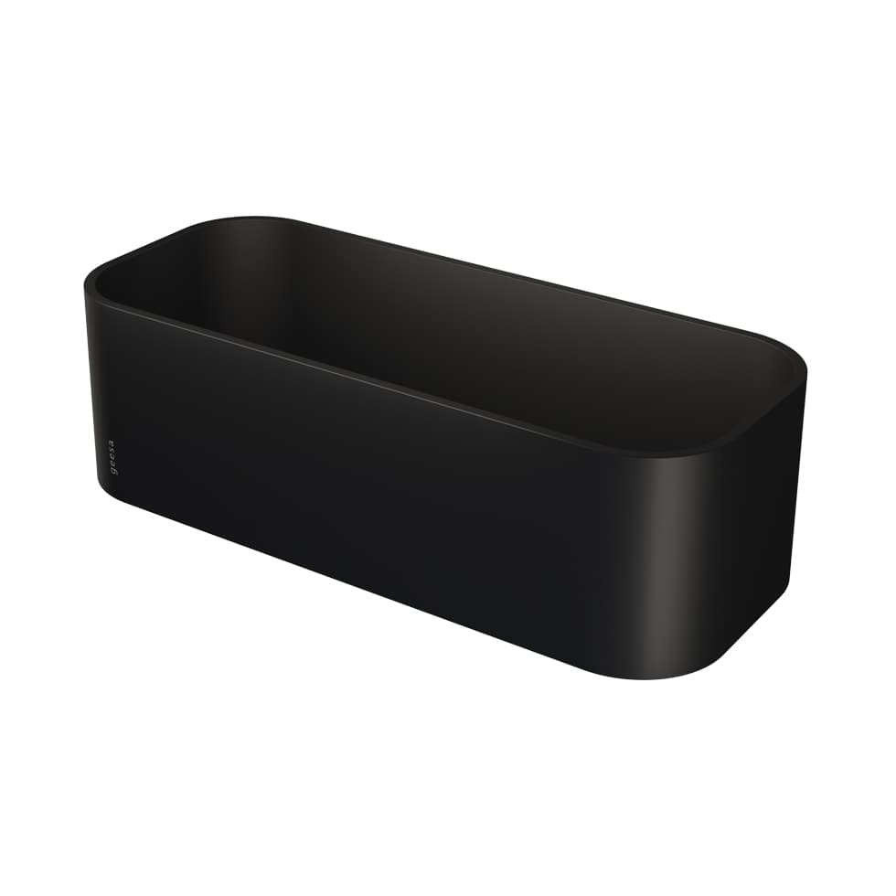 Καλάθι Εταζέρα Geesa 8901-400 Ματ Μαύρο 25x11,1x8cm