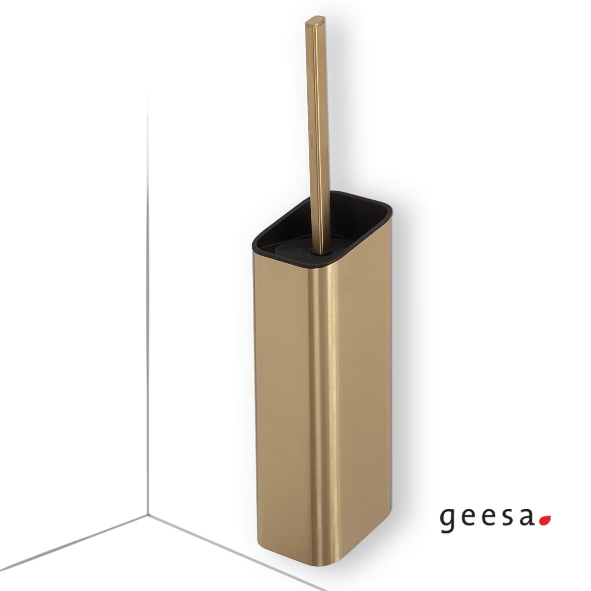 Πιγκάλ Επιτοίχιο Geesa Shift 9911-201 Brushed Gold 10,6x11,3x51,9cm