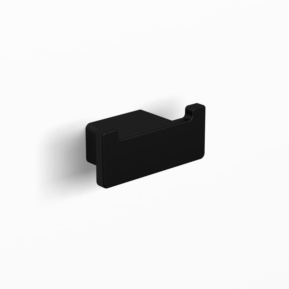 Άγκιστρο διπλό Langberger 21123-32B-400 Ματ Μαύρο 7x3x3cm