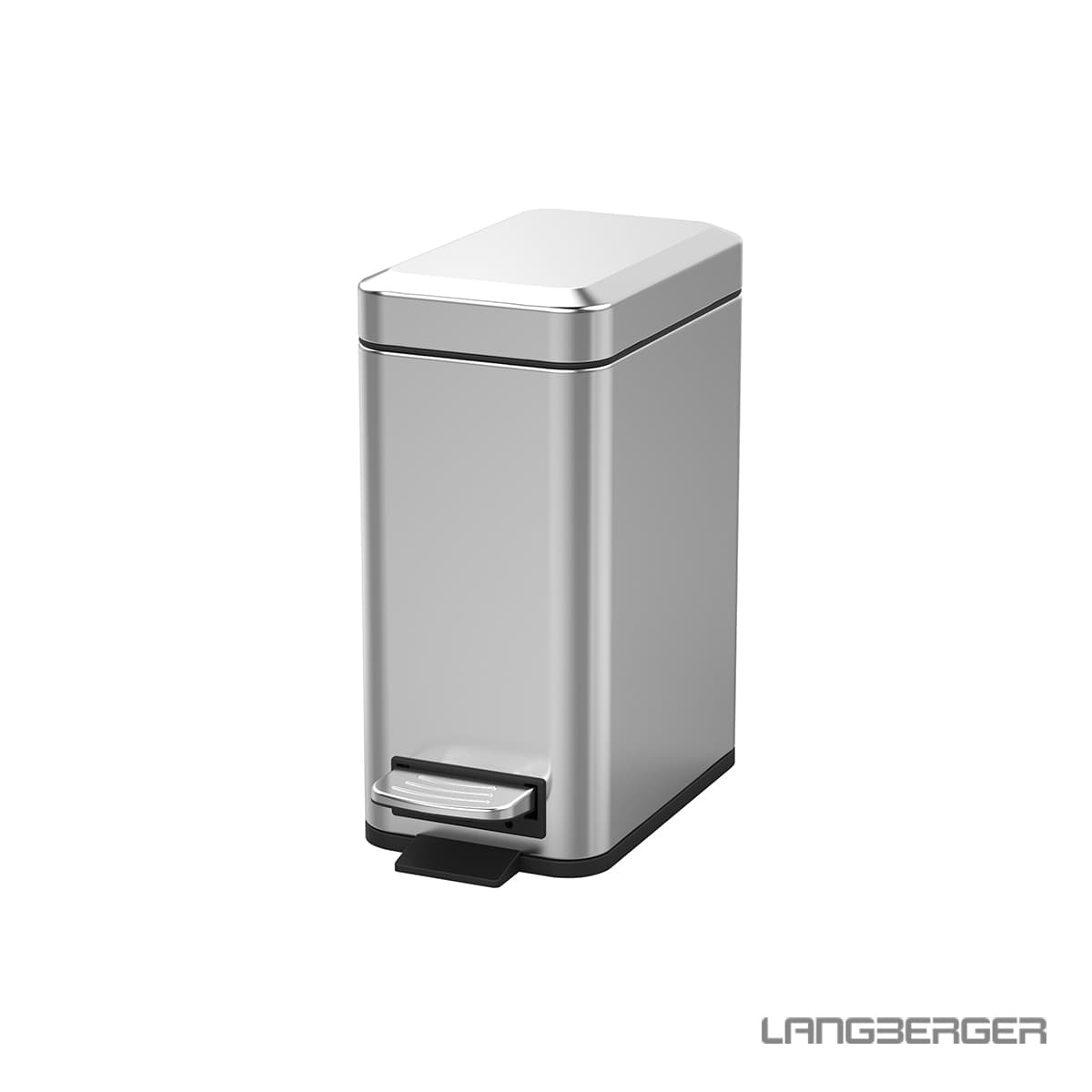 Χαρτοδοχείο Langberger 2875294-110 5lt Inox Σατινέ Φ14x29x32cm