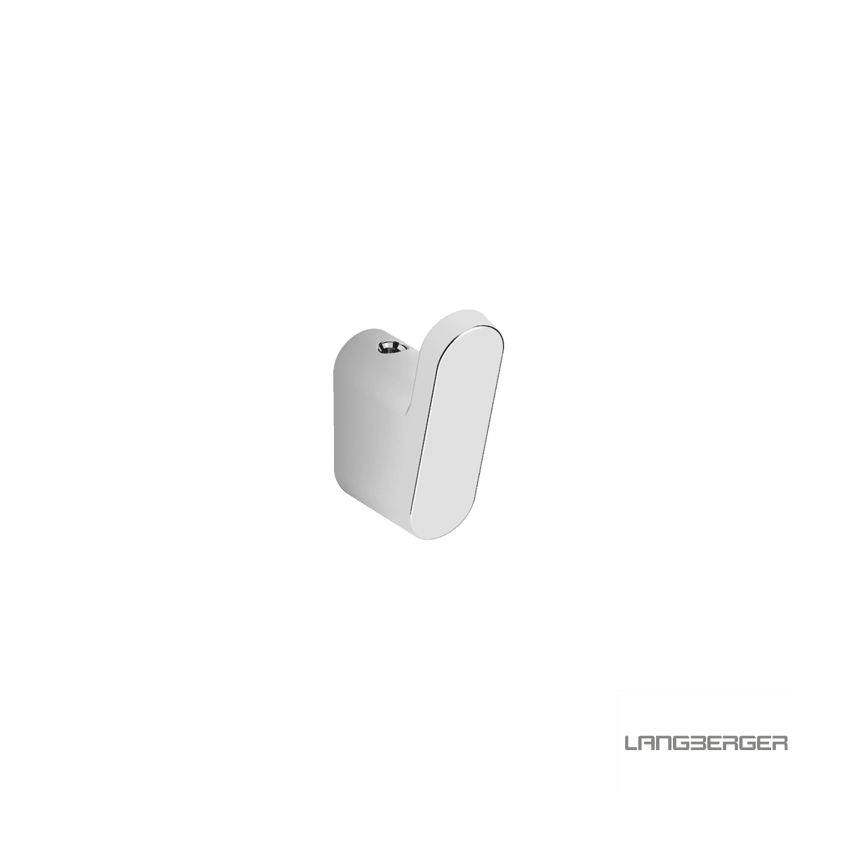 Άγκιστρο μονό Langberger 33031A Χρώμιο 4,8x1,5cm