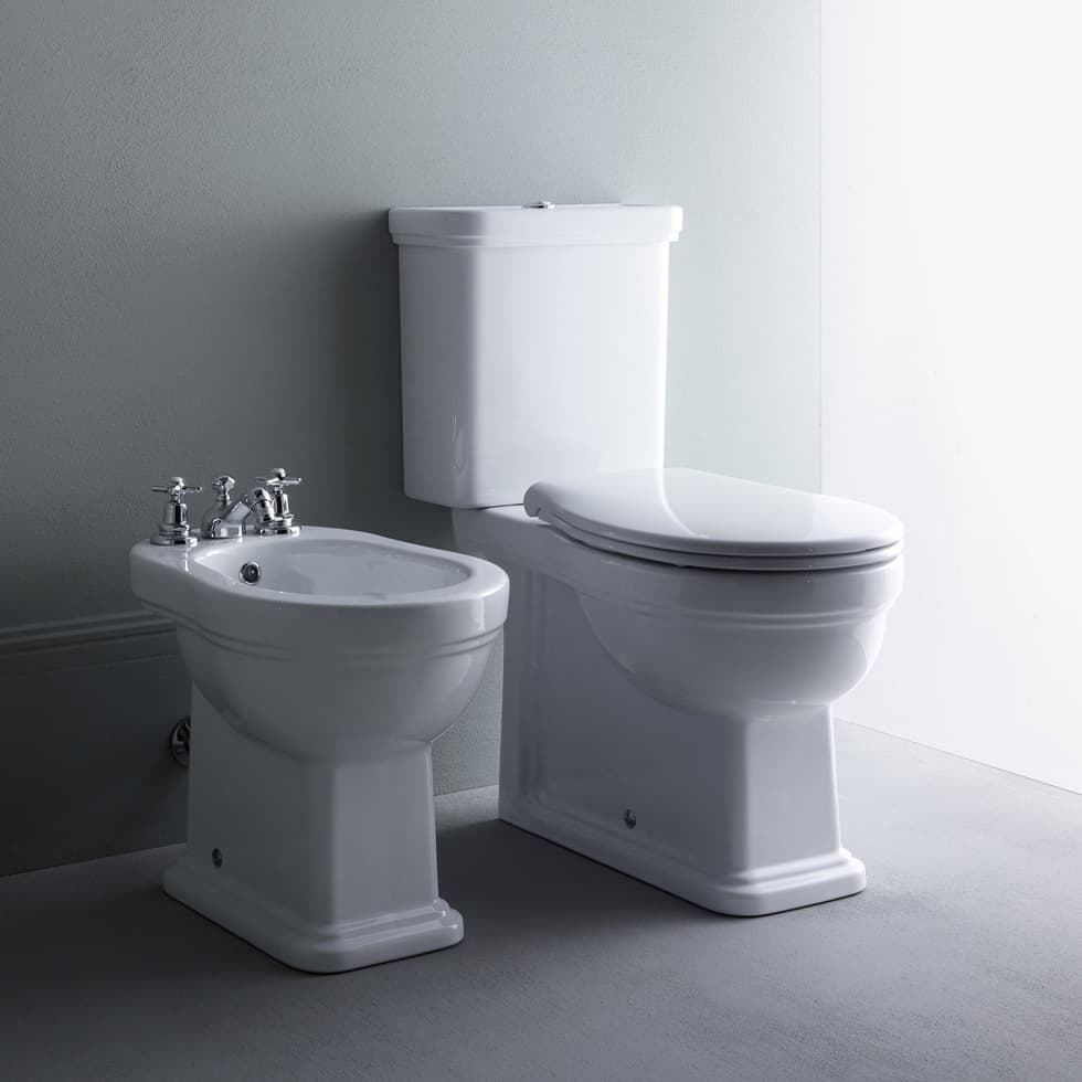 Μπιντέ δαπέδου GSI Classic 8762-300 Λευκό 36x54cm