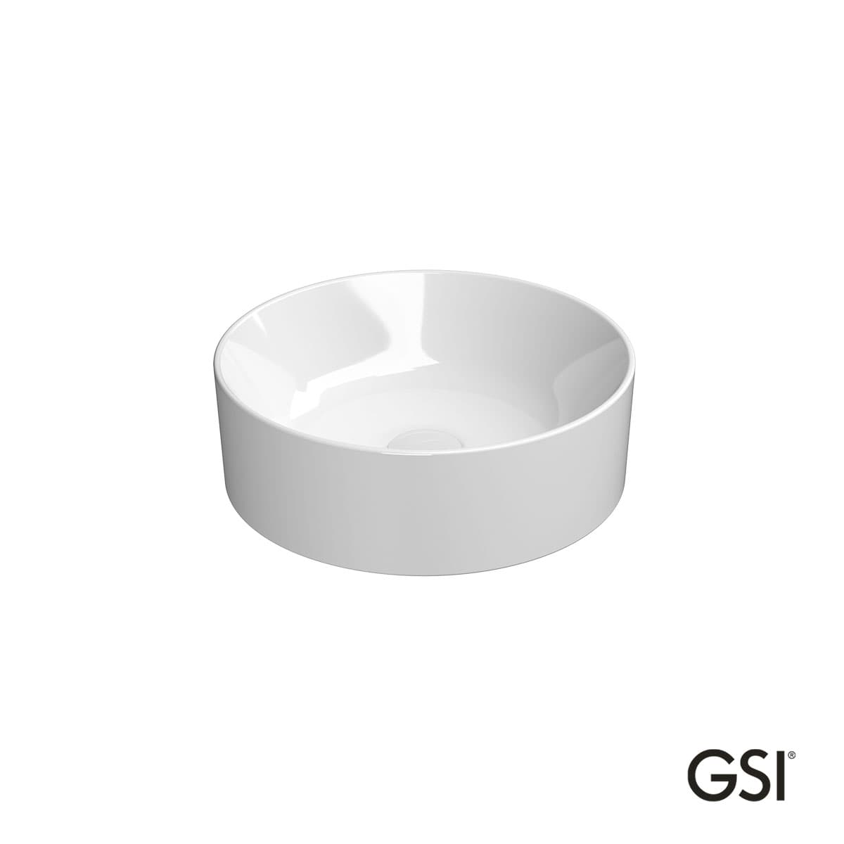 Νιπτήρας επιτραπέζιος GSI Kube-X 9426-300 Λευκό Φ40