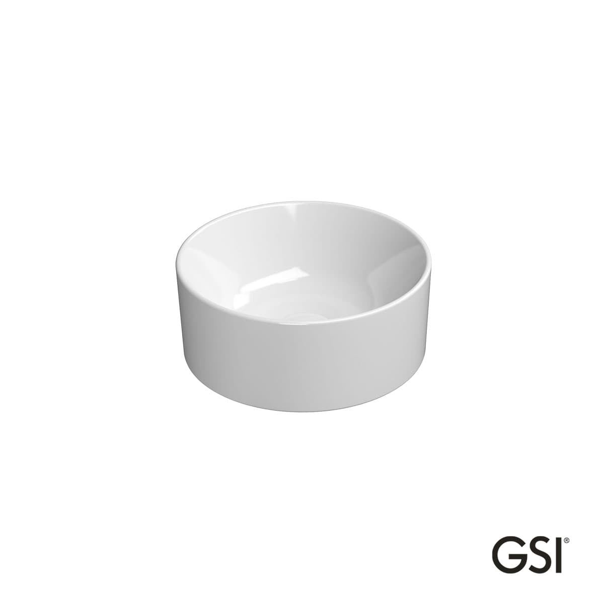 Νιπτήρας επιτραπέζιος GSI Kube-X 9435-300 Λευκό Φ32