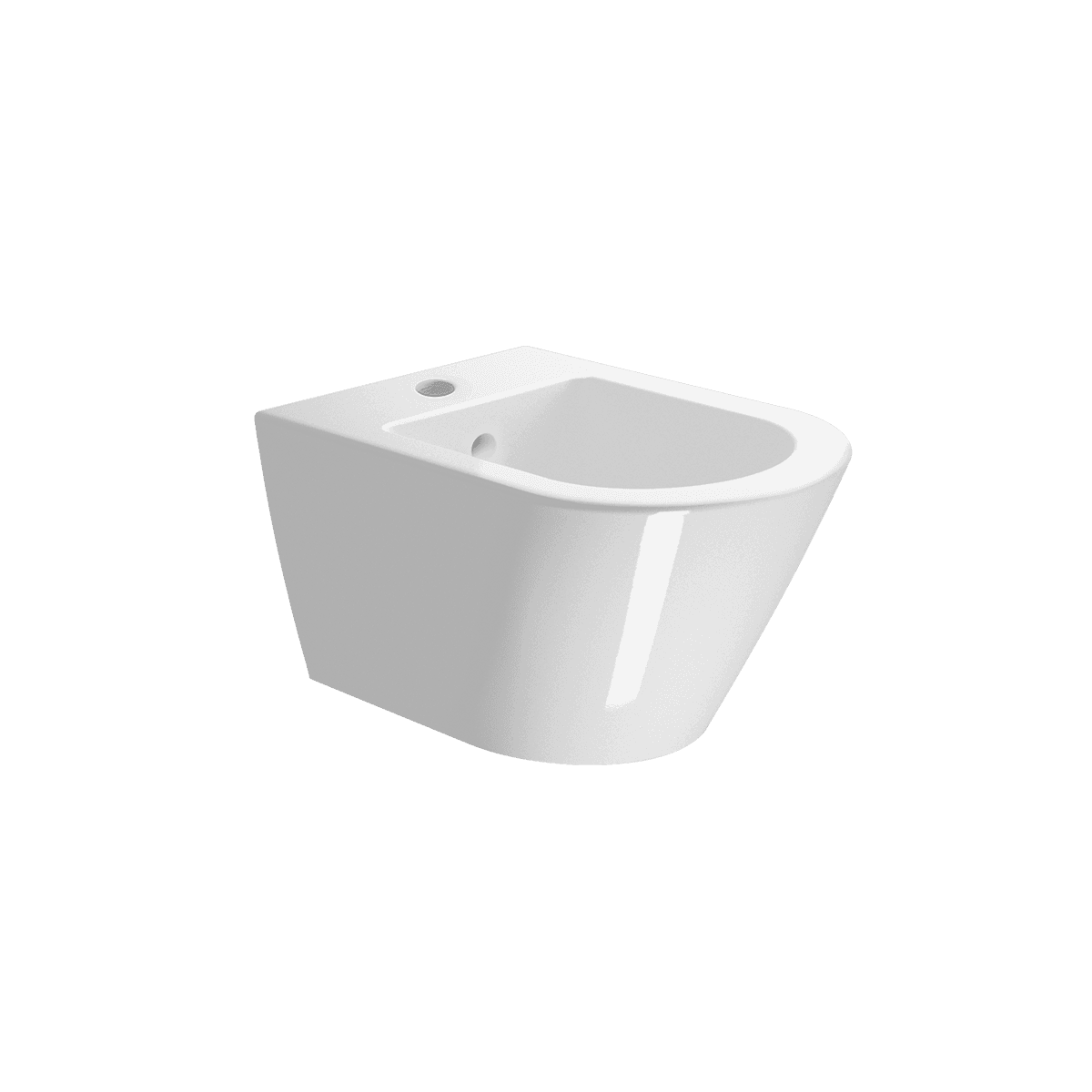 Μπιντέ κρεμαστός GSI Kube-X/50 9464-300 Λευκό 36x50cm
