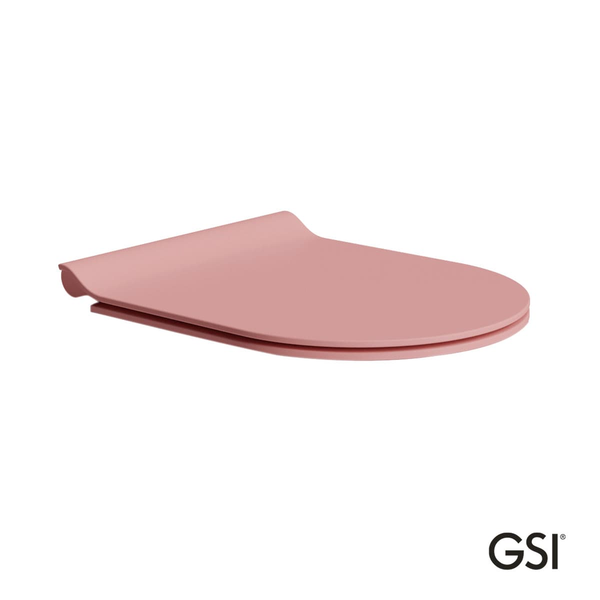 Κάλυμμα Λεκάνης Norm, Pura, Kube, Super Slim Soft Close GSI Blush