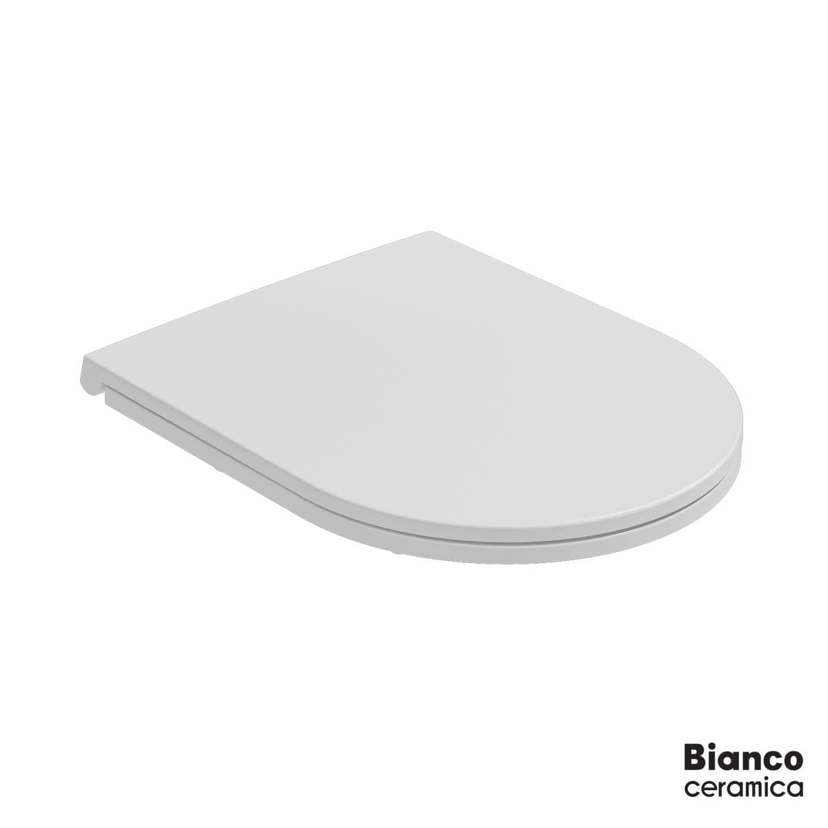 Κάλυμμα Λεκάνης LENTA Slim soft close Bianco Ceramica White Matt