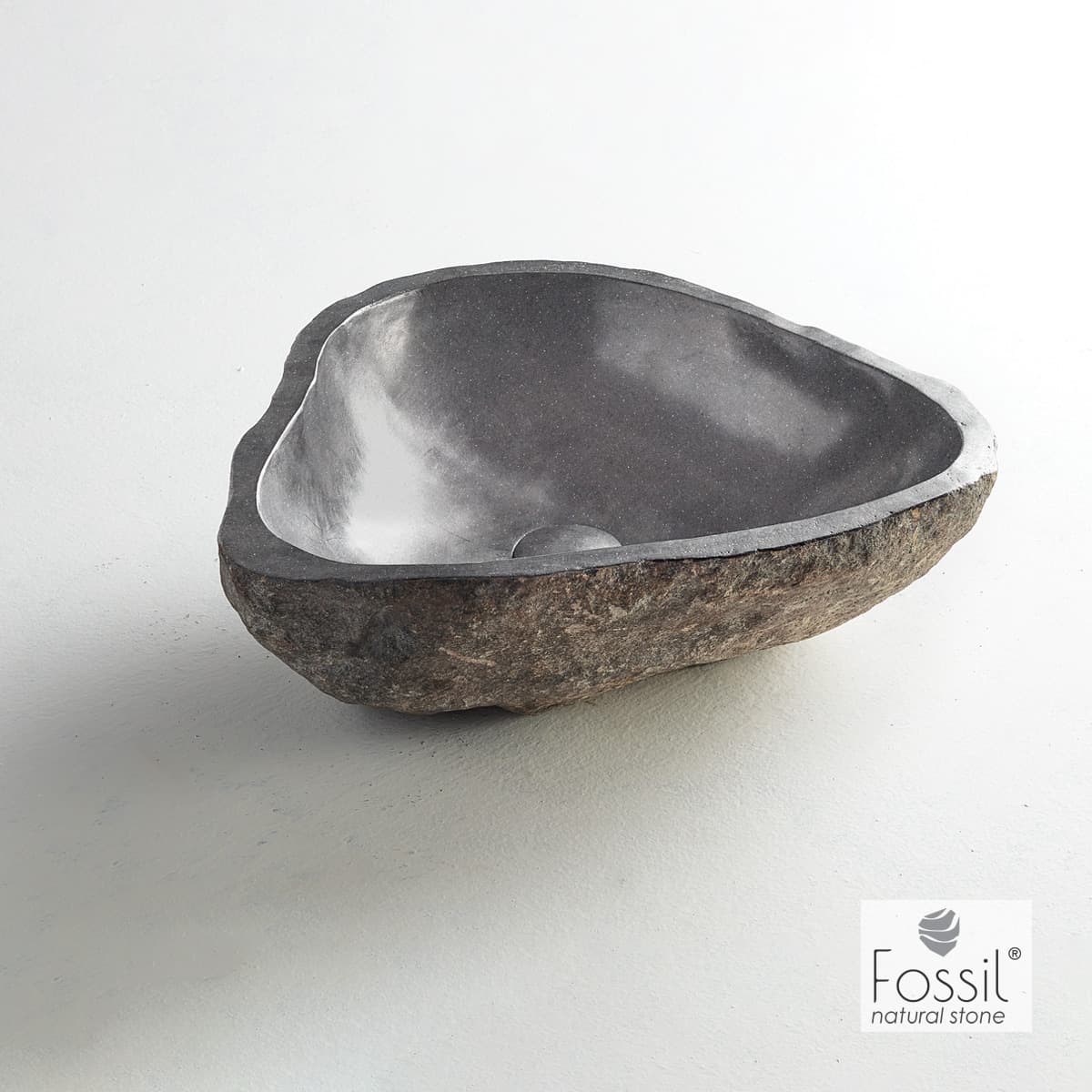 Νιπτήρας επιτραπέζιος Fossil Vero Riverstone RV50 Grey Φ40-50