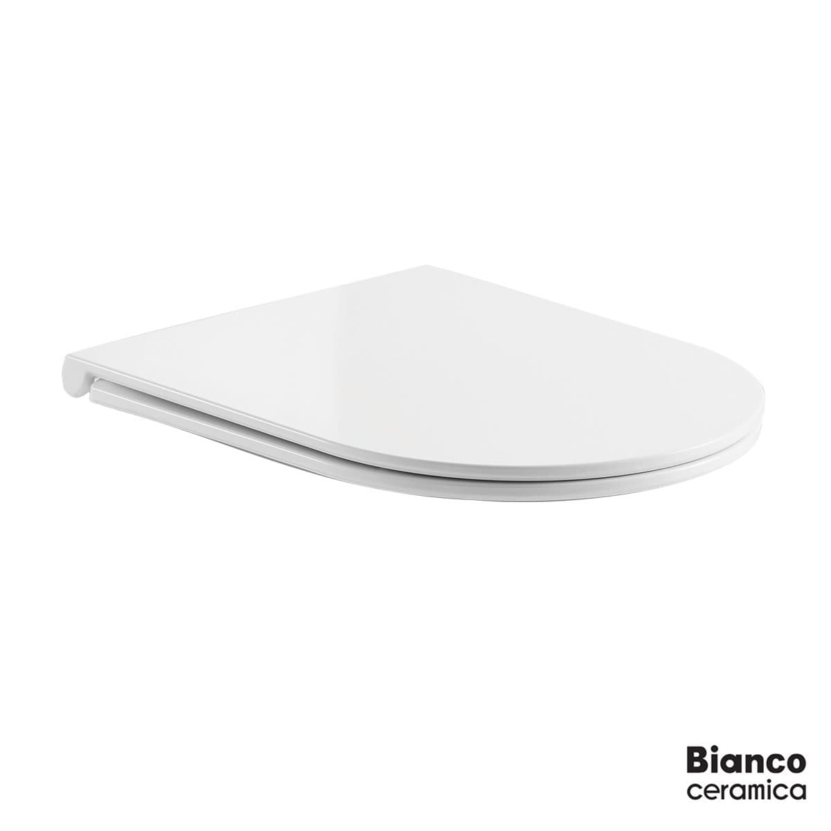 Κάλυμμα Λεκάνης BELLA BL 120 Slim soft close Bianco Ceramica White