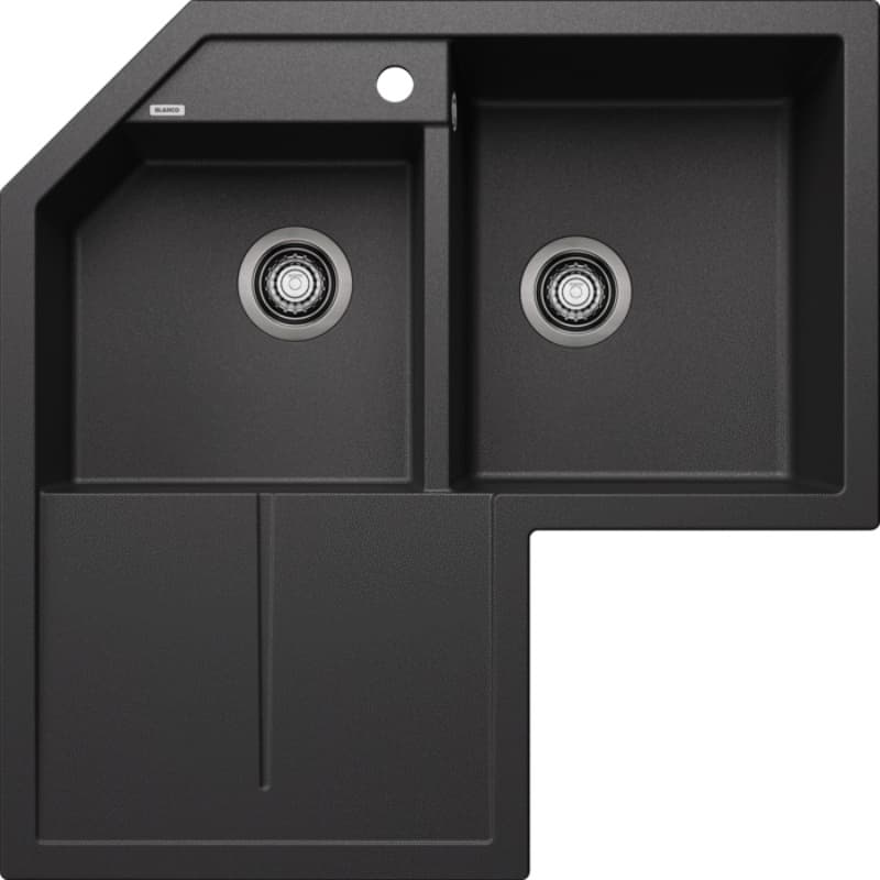 Νεροχύτης κουζίνας γρανιτένιος Blanco Metra 9 E 515576 Anthracite 83×83 (ένθετος)