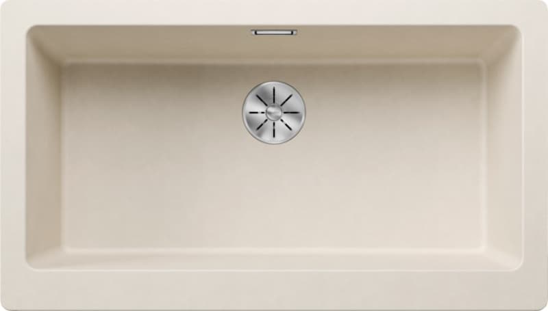 Νεροχύτης κουζίνας γρανιτένιος Blanco Vintera XL 9-UF 526803 Soft White 89,6×51 (υποκαθήμενος / flush)