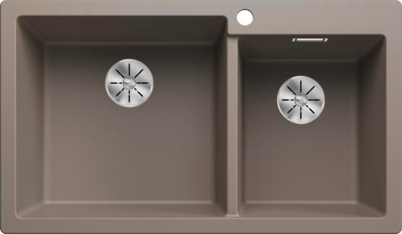 Νεροχύτης κουζίνας γρανιτένιος Blanco Pleon 9 527642 Tartufo 86×50 (ένθετος)