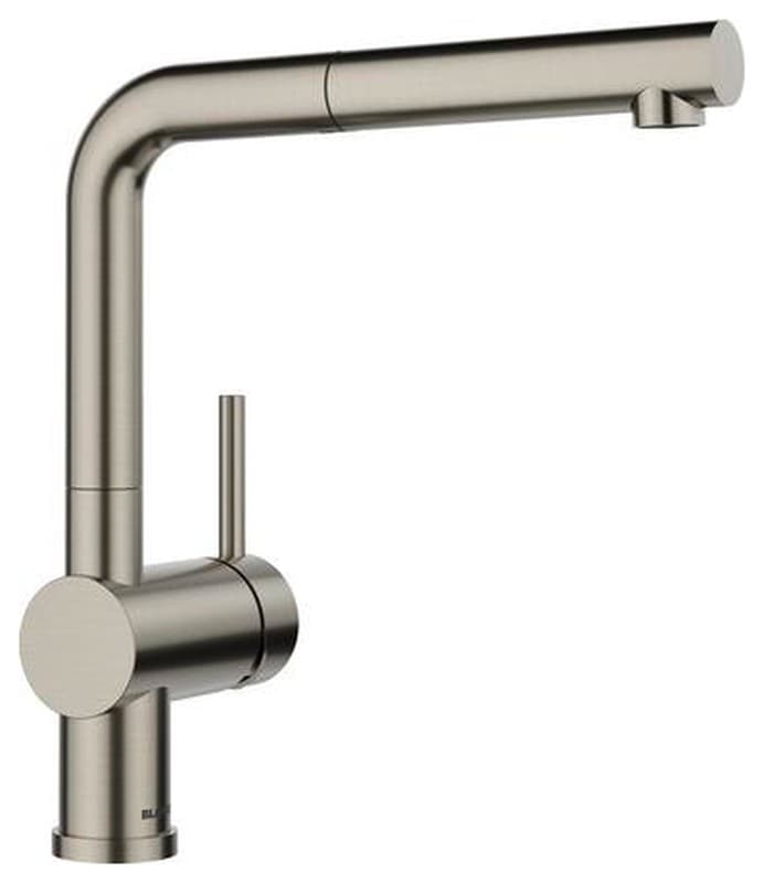 Μπαταρία κουζίνας Blanco Linus-S 527699 Satin Platinum Υ28,7cm