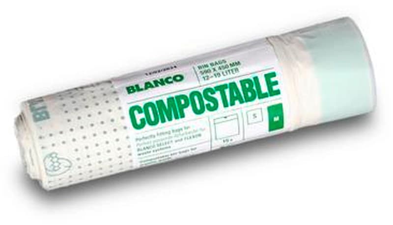 Σακούλες Απορριμμάτων Βιοδιασπώμενες S Blanco 527871 (15 τεμάχια)