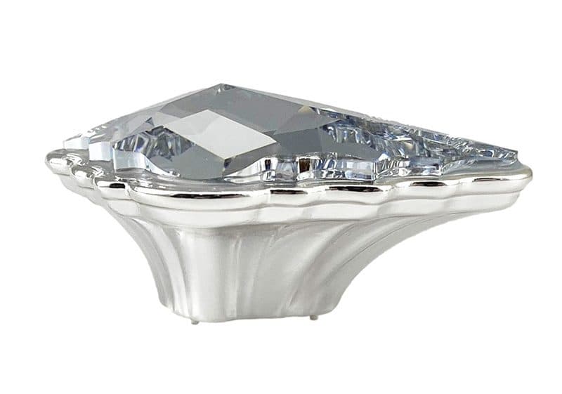 Πόμολο Επίπλων Bosetti Marella 24274 Χρώμιο με κρύσταλλο Swarovski 7x4,6x3,2cm - 2