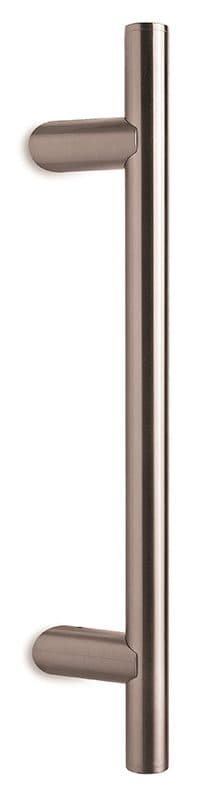 Λαβή Εξώθυρας Convex 475S Σατινέ Inox / Ματ Νίκελ Φ30mm