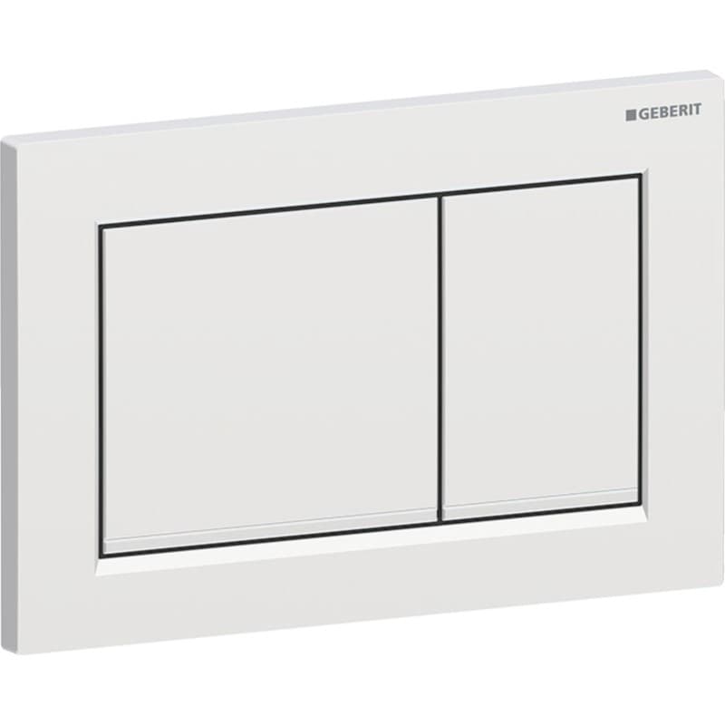 Πλακέτα χειρισμού Dual flush Geberit
  Omega 20 Square 115.080.JQ.1 Matt chrome/bright Chrome Ματ / Γυαλιστερό
  21,2x14,2cm - 2