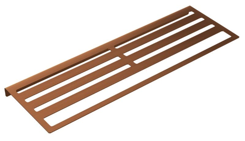Ραφιέρα με πετσετοκρεμάστρα Imex Form CAF008-05/ORC Ματ Rose Gold / Χαλκός PVD 60x20x3cm