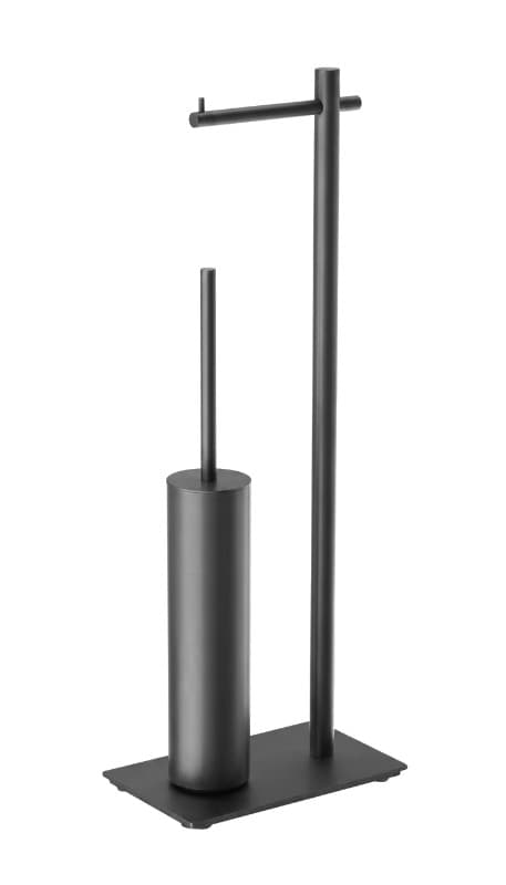 Καλόγερος Χαρτοθήκη με Πιγκάλ Imex Practic CAP003-07/BGM Black Gun Metal PVD 16x26x69,4cm