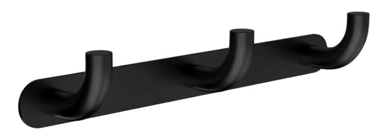 Άγκιστρο Τριπλό Imex Pure CAP005-02/NG Ματ Μαύρο 24x4,9cm