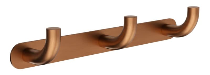 Άγκιστρο Τριπλό Imex Pure CAP005-02/ORC Ματ Rose Gold / Χαλκός PVD 24x4,9cm