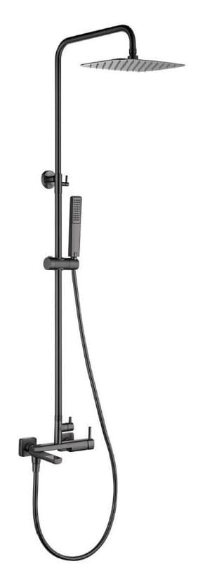 Κολώνα Ντους με Μπαταρία Imex Toscana BDT064-B/BGM Black Gun Metal PVD