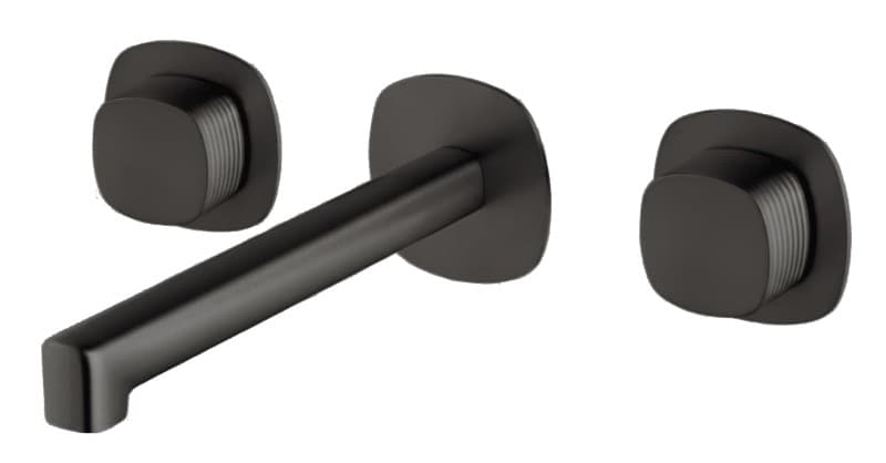 Μπαταρία Νιπτήρος Εντοιχισμού Imex Toscana BPT064/BGM Black Gun Metal PVD (3 οπών)