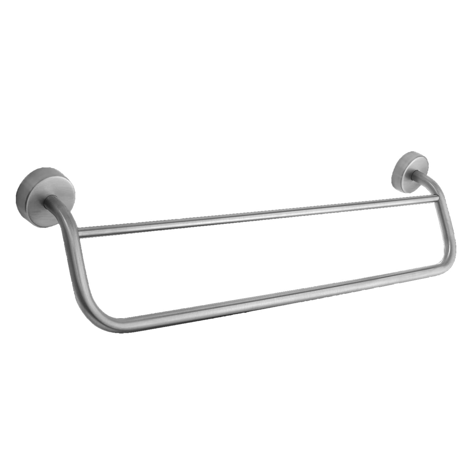 Πετσετοκρεμάστρα διπλή Karag Moderno 226299 Inox Σατινέ 60×12×10cm