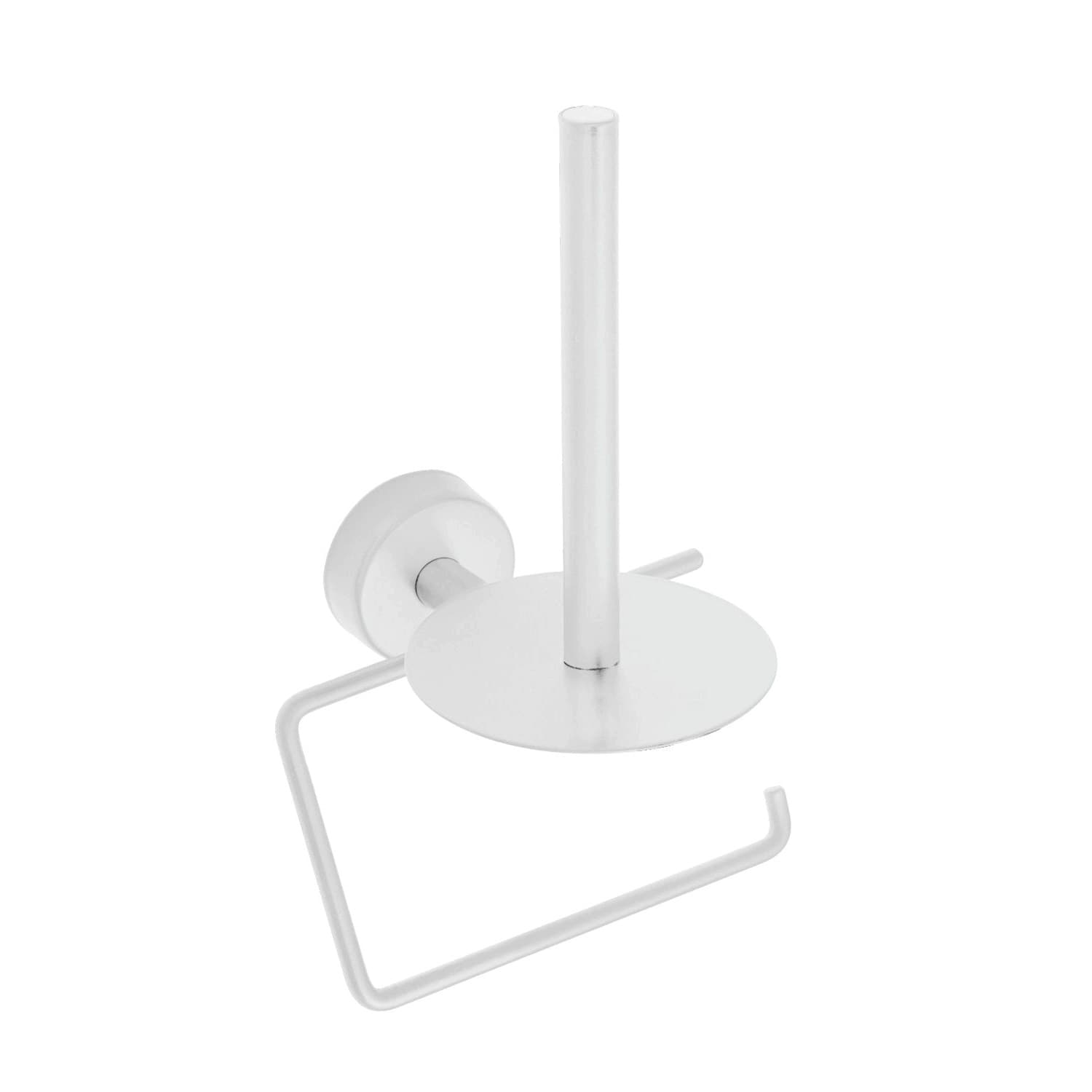 Χαρτοθήκη με εφεδρική Karag Moderno 242866 Ματ Λευκό 11×12,5×20cm