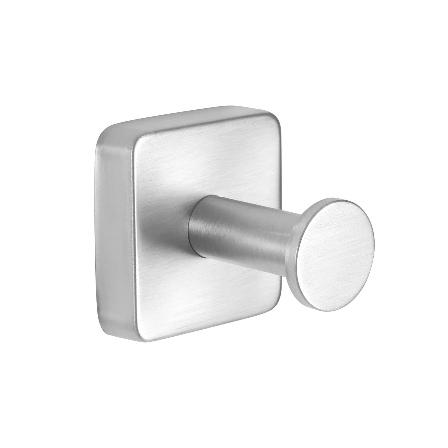 Άγκιστρο μονό Karag Quattro 420199 Inox Σατινέ 5,5×5,5×5,2cm