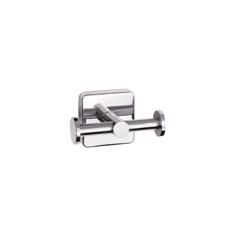 Άγκιστρο διπλό Karag Quattro 4222 Χρώμιο 9x5,5x6cm