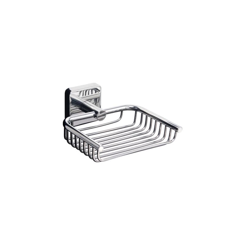Σαπουνοθήκη Επιτοίχια Karag Quattro 4303 Χρώμιο 13x14x5,5cm